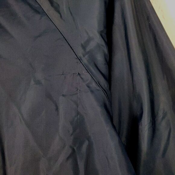 Vintage University of Arizona U of A Blue Nylon Snap Button Windbreaker Jacket M - Picture 8 of 10